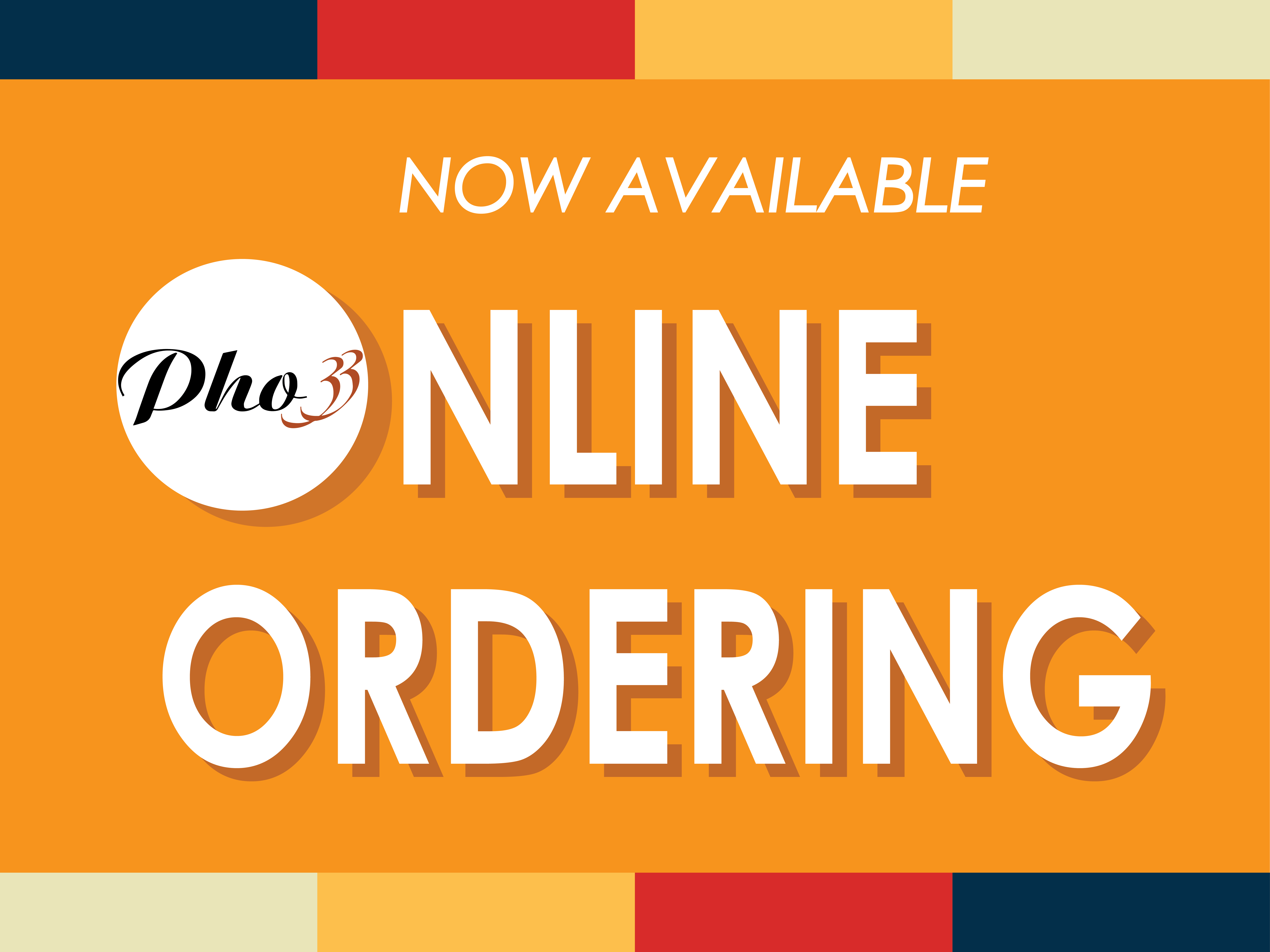 Online Ordering